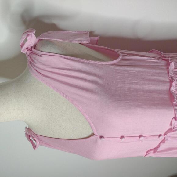 NWOT By the River Women's Pink Dress Size Medium - Picture 4 of 9